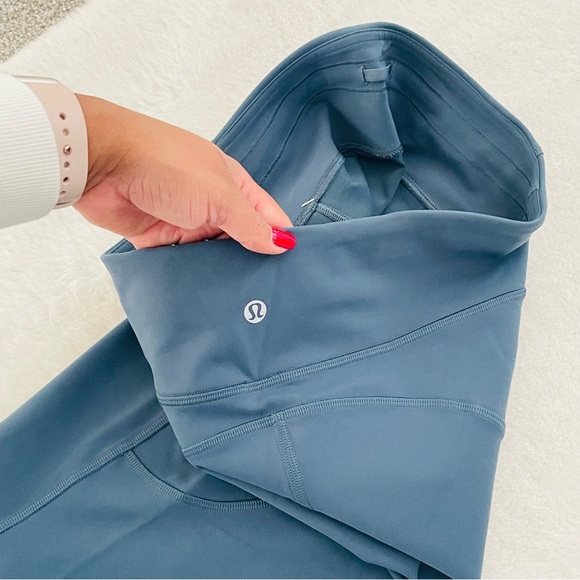 Lululemon Iron Blue Invigorate High Rise Shorts 10” - Picture 6 of 11